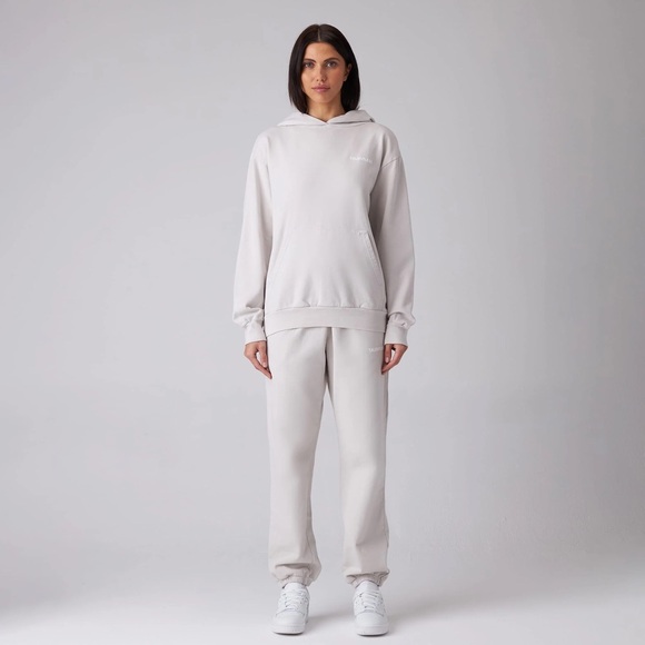 TALENTLESS Tops - TALENTLESS Oversized Sweatshirt and Sweatpant Bundle in Cement UNISEX